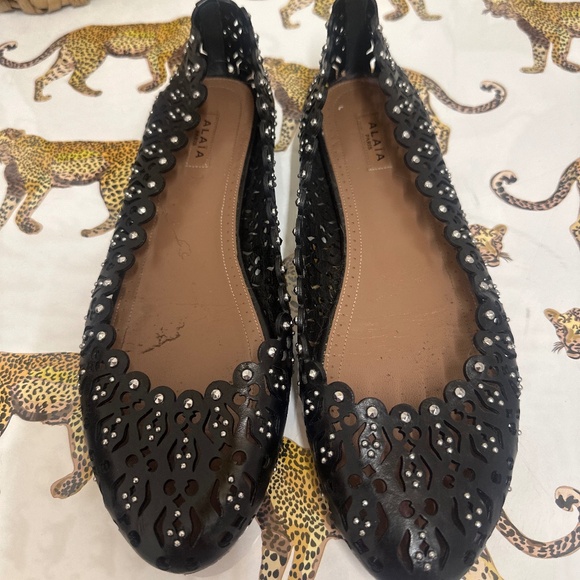Alaia black flats - size 39 - Picture 1 of 3